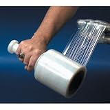 3 x 100 gauge x 650' Stretch Film with 1 Handle (TNB503)