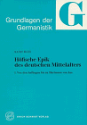 H�fische Epik des deutschen Mittelalt...