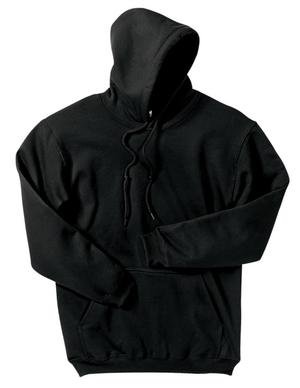 NEW Gildan Ultra Cotton - Pullover Hooded Sweatshirt Black-XL