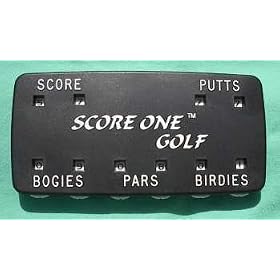 Score One Golf Scorekeeper with Clasp