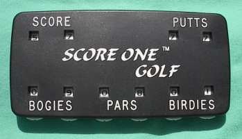 Score One Golf Scorekeeper with Clasp