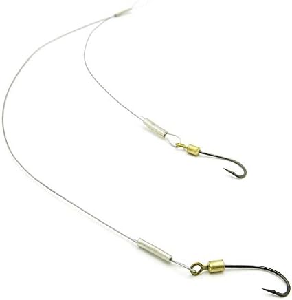 10 Pieces Test 12kg Double Line Hooks ID007-12 Swivel Fishing Tackle Fly Rings Coast Lock Snap Solid Ring Rolling Coastlock Sea Hooks Lures Ball Bearing Peche Pivot