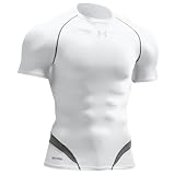 (アンダーアーマー)UNDER ARMOUR UAメタルHGコンプレッションSS MCM4105 アスレチック メンズ ベースレイヤー コンプレッション MCM4105 WHT/MTL WHT/MTL