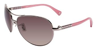 Click here to buy COACH ALLEGRA S567 Sunglasses (210) Brown [Eyewear] by COACH.