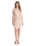 Adrianna Papell Women's Lace Peplum D...