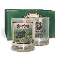 Black Bear Tumbler Glass Set by American Expedition