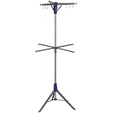 Household Essentials 2-Tier Tripod Laundry Dryer with Clothesline and Hanging Options