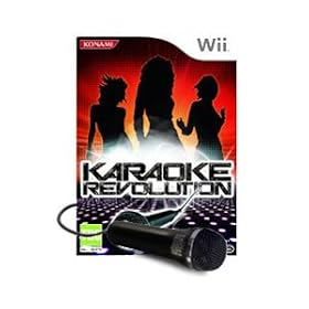 Karaoke Revolution with Microphone (Wii)