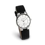 Skagen Damenarmbanduhr Slimline Edelstahl Kalbsleder 433 SSLC