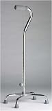 `Easy-Care Small Base Quad Cane By Guardian Max weight capacity: 250 Lbs. * 4 point base and offset