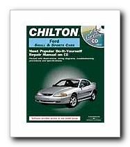 Chilton Total Car Care CD-ROM: Ford Small and Sports Cars, 1984-1999