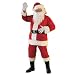 Flannel Adult Santa Suit Size: Extra Large