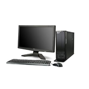 Acer Aspire X3812 Desktop PC (Intel E5400 PDC, 2GB, 500GB HD, Windows 7 Home Premium, 'Intel® GMA X4500, Value Keyboard and Mouse
