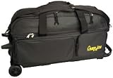 BSI Champion 3 Ball Roller Bowling Bag Black/Gold
