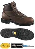 Review   / Danner Mens 6 Inch Plain Toe Oil Resistant Leather Work Boots #16002