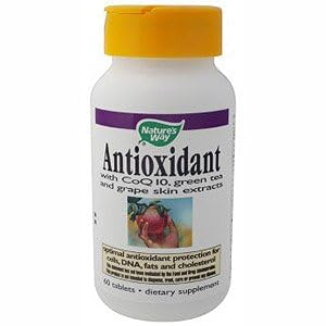 Nature's Way Antioxidant Formula, 25,000 IU Beta Carotene 100-Tablets by 