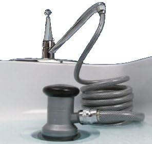 AquaPlumber Water Pressure Drain Cleaning Kit With 10' Hose - Chemical Free!