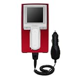 Rapid Car / Auto Charger for the iRiver H10 5GB - Gomadic Brand w/ TipExchange Technology