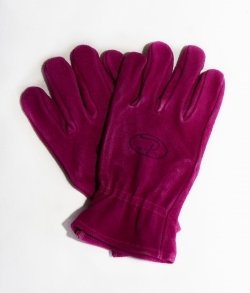 Hot Pink Suede Leather Work Gloves SIZE MEDIUM
