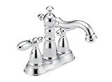 Delta 25955 Chrome Victorian 2-Handle 4 Centerset Bathroom Faucet