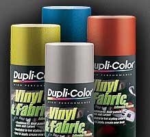 Dupli-Color High Performance Vinyl & Fabric Spray - Flat Black