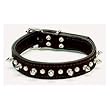 C LTH SPIKE COLLAR 1X20-BLK C LTH SPIKE COLLAR 1X20-BLK
