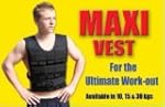 Maxivest Adjustable Weighted Vest 15k...