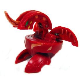 Bakugan Battle Brawlers Game Single LOOSE Figure Nova 12 Dragonoid [Red]