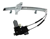 TYC 660165 Pontiac Grand Prix Front Passenger Side Replacement Power Window Regulator Assembly with Motor