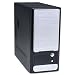 PC Hardware : Power Up Black ATX Mid-Tower Case with Front USB, Audio Ports and 450-Watt Power Supply
