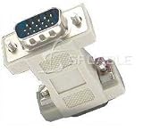HD15 Male to HD15 Male Molded Gender Changer, VGA