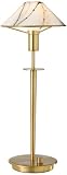 Holtkoetter Antique Brass Marble Glass Desk Lamp
