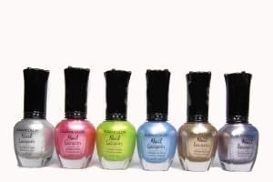 Kleancolor - 6 Awesome Nail Lacquers - Set 6 by mad4cosmetics