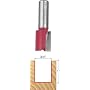 Freud 12-152 3/4-Inch Diameter by 1-Inch Double Flute Straight Router Bit with 1/2-Inch Shank