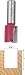Freud 12-152 3/4-Inch Diameter by 1-Inch Double Flute Straight Router Bit with 1/2-Inch Shank