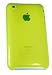 Ultra Slim Case for iPhone 3G, 3G S Transparent Yellow (Around 0.09 Inch Thick)