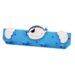 Wooden Blue Pirate Coat Hook