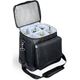 Picnic Time Cellar Deluxe Insulated Six Bottle Wine Tote