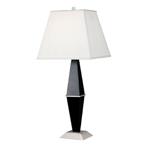 Kenroy Home 20104DW Zelda Table Lamp, Dark Walnut