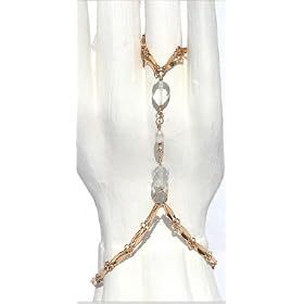 Buy Gold Pearl Promise Bracelet by Anna Selena