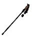                     Features:                      Ultra Light and easy to carry                    Made from high grade aluminium alloy                    Comfortable wrist strap                    Ergonomic easy grip handle                    Antishock design                    Compass on the top                    3 sections adjustable                    Approx. Dimentions:                                    Height: 65cm to 135cm (adjustable)                    Weight: 0.22 kg            