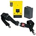 Flashlight - Vulcan® (w/ AC/DC Charger, Shoulder Strap, Charging Rack) Orange, 8W