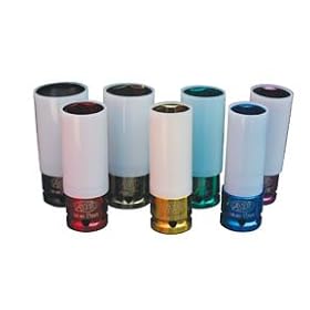 ATD Tools ATD-4357 7-Piece SAE/Metric Protective Impact Socket Set