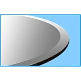 42' Round Glass Table Top 1/2' Thick 1' Beveled Edge