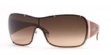 VERSACE EYEWEAR - VERSACE 2057 105/213 ORANGE/BROWN GRADIENT SHIELD SUNGLASSES