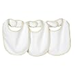 Ecoland for Angel Organic Cotton Baby's Reversible Bibs (3 pcs/pack)
