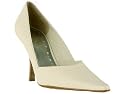 BCBGirls Katchen in Pure White Bone Raw Lizard Size 7