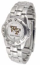 Wake Forest Demon Deacons Gameday Sport Ladies' Watch with a Metal Band