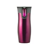 from Contigo Contigo 470 ml West Loop Autoseal Stainless Steel Mug, Raspberry Model 1405083