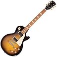 Gibson Les Paul Studio 50's Tribute with Dark Back and Humbuckers Electric Guitar, Satin Vintage Sunburst